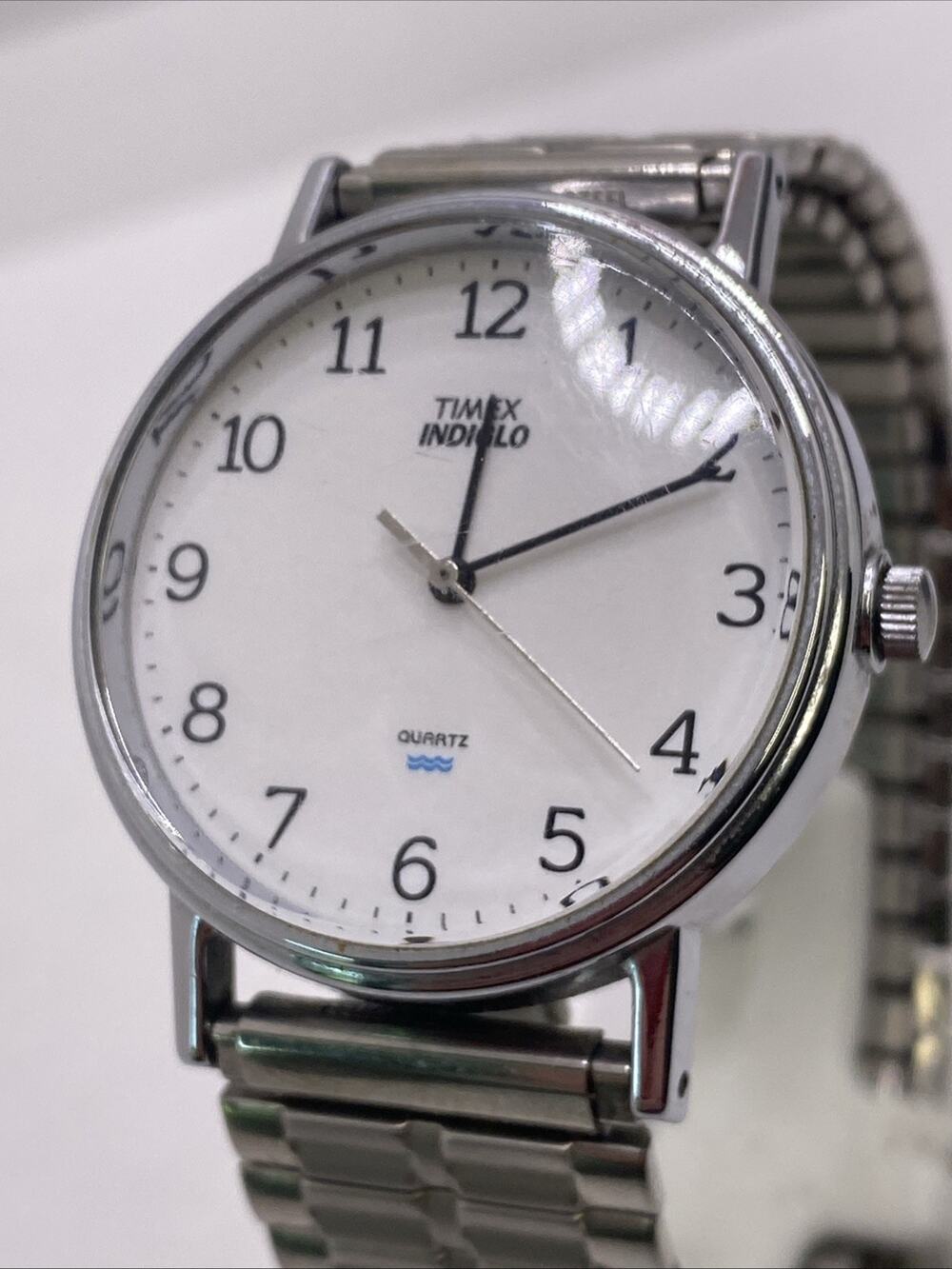 Vintage Timex Indiglo Mens Watch Works New Battery
